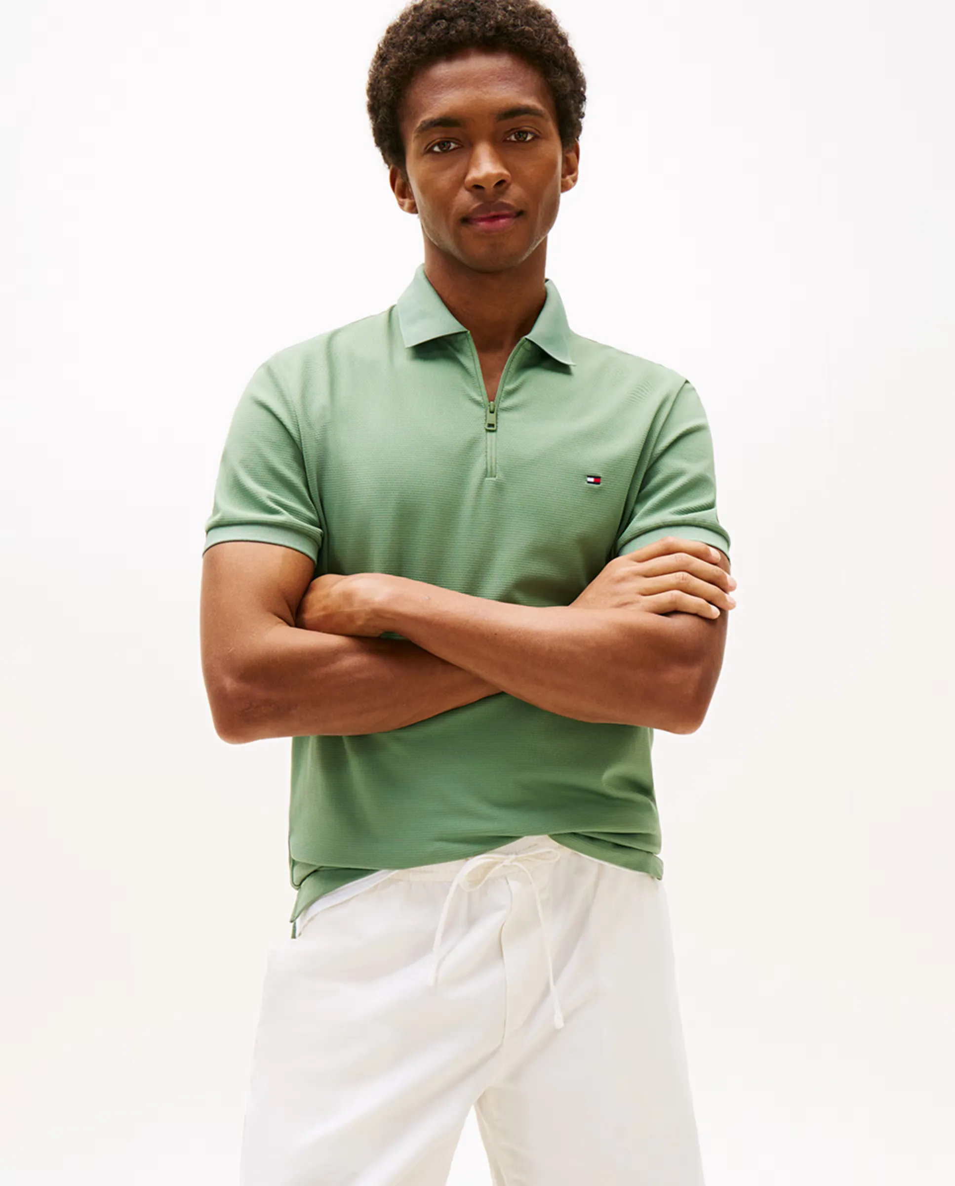 Мужское поло с коротким рукавом однотонное Tommy Hilfiger, бирюзовый
Мужское поло с коротким рукавом однотонное Tommy Hilfiger, бирюзовый