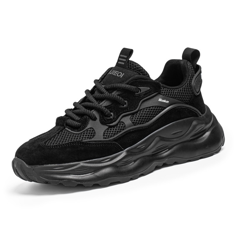 Нескользящие, износостойкие, дышащие низкие кроссовки на массивной подошве для мужчин BAKE, Black
Нескользящие, износостойкие, дышащие низкие кроссовки на массивной подошве для мужчин BAKE, Black