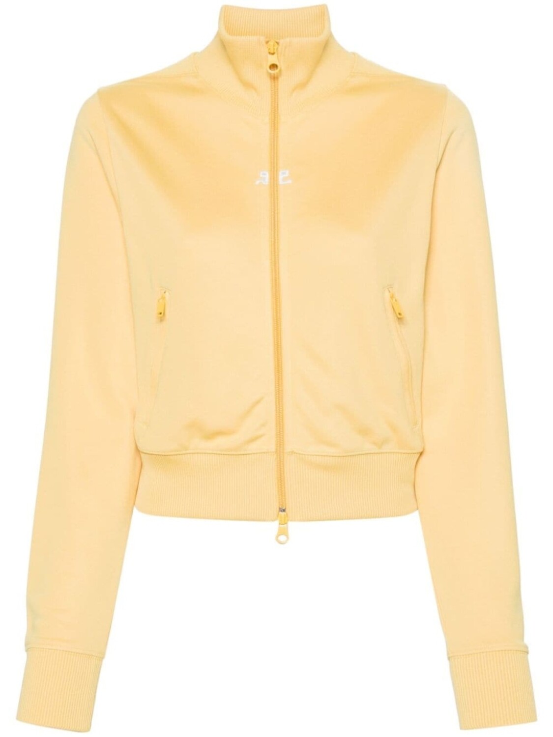 Courrèges толстовка Interlock на молнии с вышитым логотипом, желтый
Courrèges толстовка Interlock на молнии с вышитым логотипом, желтый