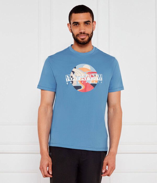 Футболка s-valdor ss Relaxed fit Napapijri, синий
Футболка s-valdor ss Relaxed fit Napapijri, синий