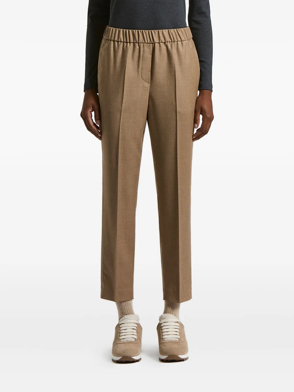 Брюки на резинке Peserico, коричневый
Брюки на резинке Peserico, коричневый