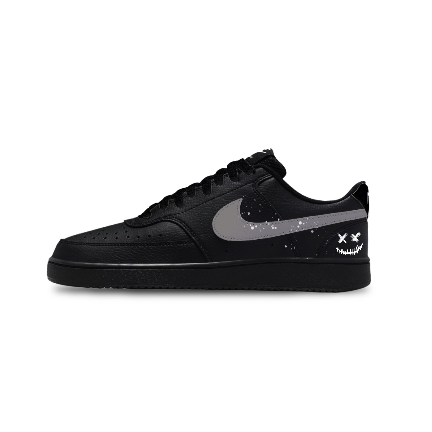 Court Vision 1 износостойкие и легкие низкие скейтборд кроссовки unisex Nike, черный
Court Vision 1 износостойкие и легкие низкие скейтборд кроссовки unisex Nike, черный