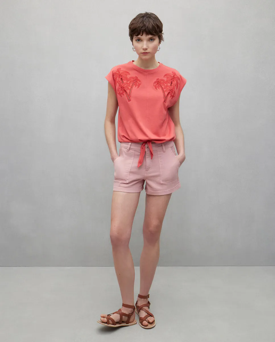 Женская футболка без рукавов с узлом Easy Wear, цвет 770 Terracota
Женская футболка без рукавов с узлом Easy Wear, цвет 770 Terracota