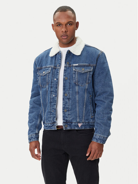 Джинсовая куртка regular fit M4BN44 D5EJ1 Guess Jeans, синий
Джинсовая куртка regular fit M4BN44 D5EJ1 Guess Jeans, синий