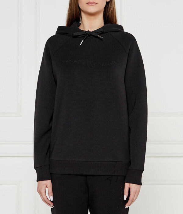 Толстовка женская Armani Exchange с капюшоном, черный
Толстовка женская Armani Exchange с капюшоном, черный