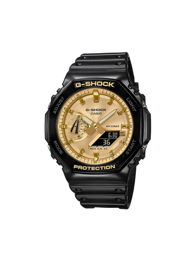 Часы Octagon GA-2100GB-1AER G-Shock, черный/золотой
Часы Octagon GA-2100GB-1AER G-Shock, черный/золотой