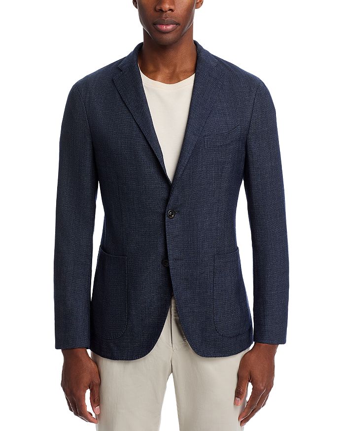 Куртка-меланж Hopsack Slim Fit K., окрашенная в готовом виде Boglioli, синий
Куртка-меланж Hopsack Slim Fit K., окрашенная в готовом виде Boglioli, синий