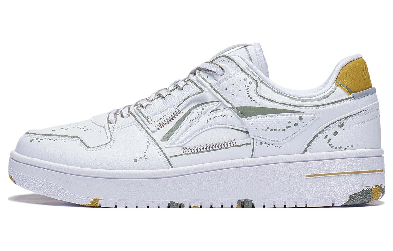 Кроссовки для скейтбординга серии Tianji мужские с низким верхом, белые/золотые Lining, Белый, Кроссовки для скейтбординга серии Tianji мужские с низким верхом, белые/золотые Lining
Кроссовки для скейтбординга серии Tianji мужские с низким верхом, белые/золотые Lining, Белый, Кроссовки для скейтбординга серии Tianji мужские с низким верхом, белые/золотые Lining