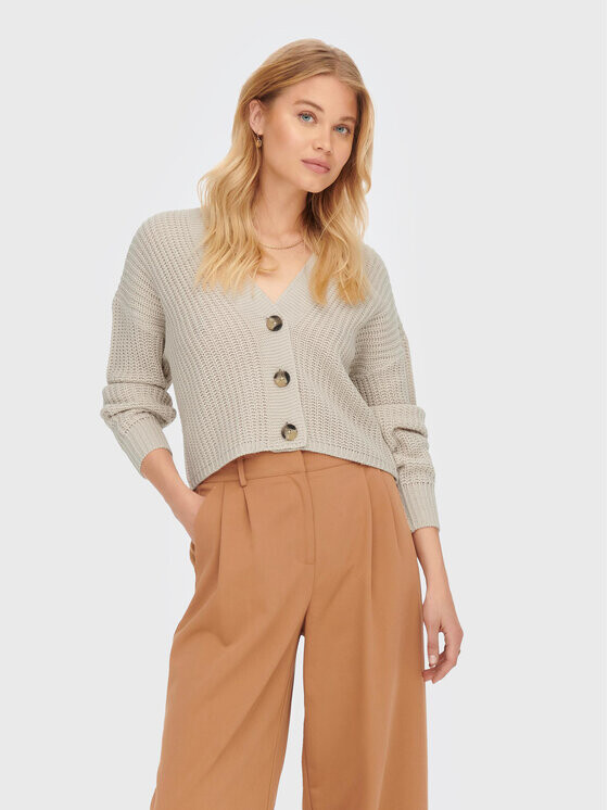 Кардиган свободного кроя Only, бежевый
Кардиган свободного кроя Only, бежевый