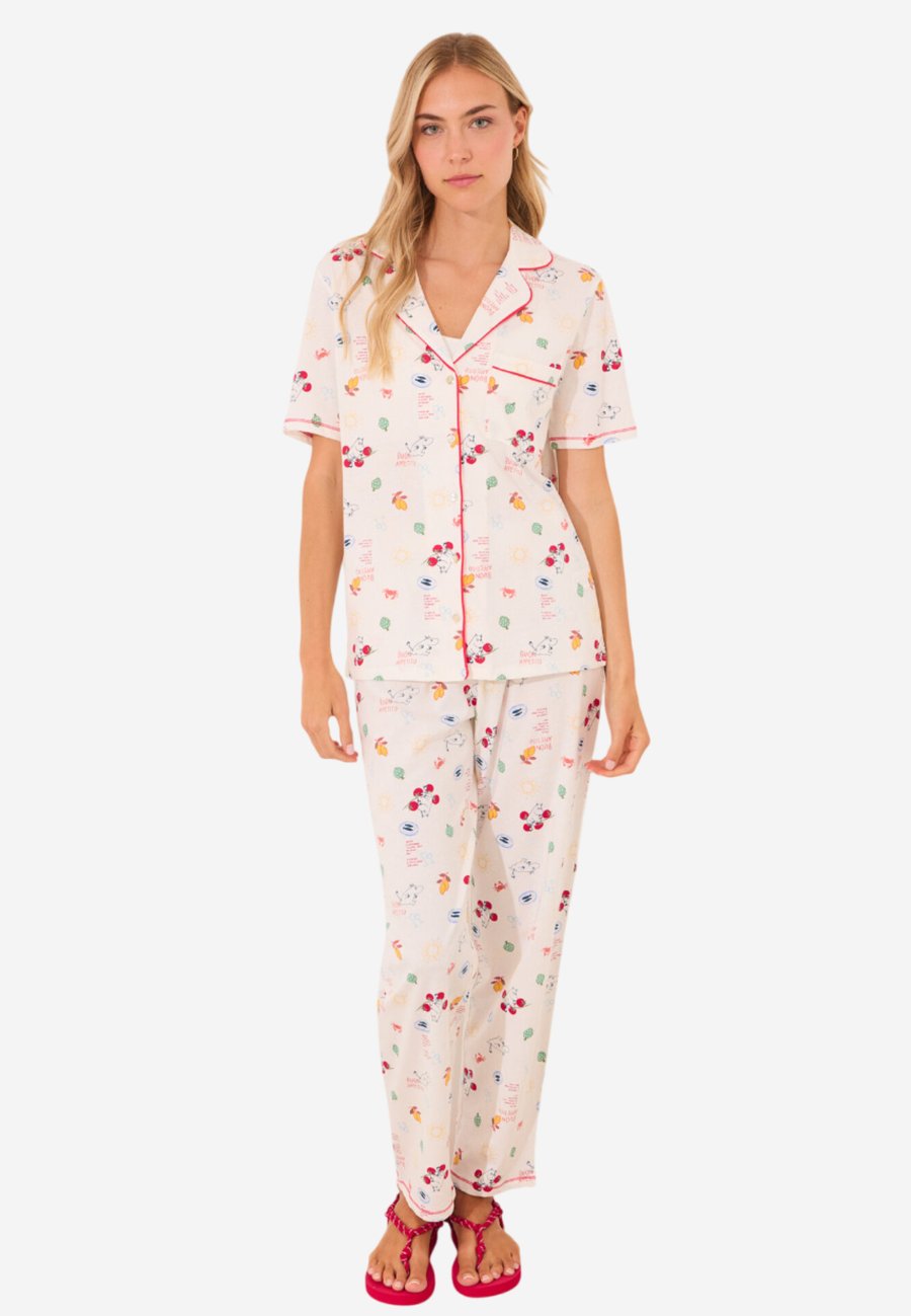 Пижамный комплект women'secret SET, Off White/Off-White
Пижамный комплект women'secret SET, Off White/Off-White