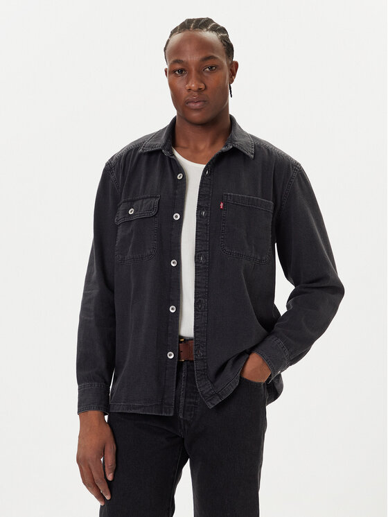 Джинсовая рубашка relaxed fit Truckee 003NW-0001 Levi'S, черный
Джинсовая рубашка relaxed fit Truckee 003NW-0001 Levi'S, черный