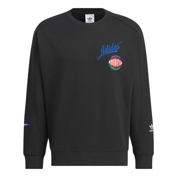 Свитера оригиналы студенческие значки экипаж толстовка Adidas, черный
Свитера оригиналы студенческие значки экипаж толстовка Adidas, черный