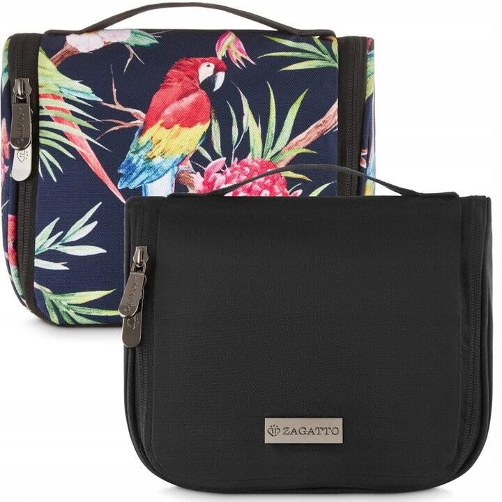 Zagatto, Набор из 2 подвесных косметичек, Черный, Темно-синий
Zagatto, Набор из 2 подвесных косметичек, Черный, Темно-синий