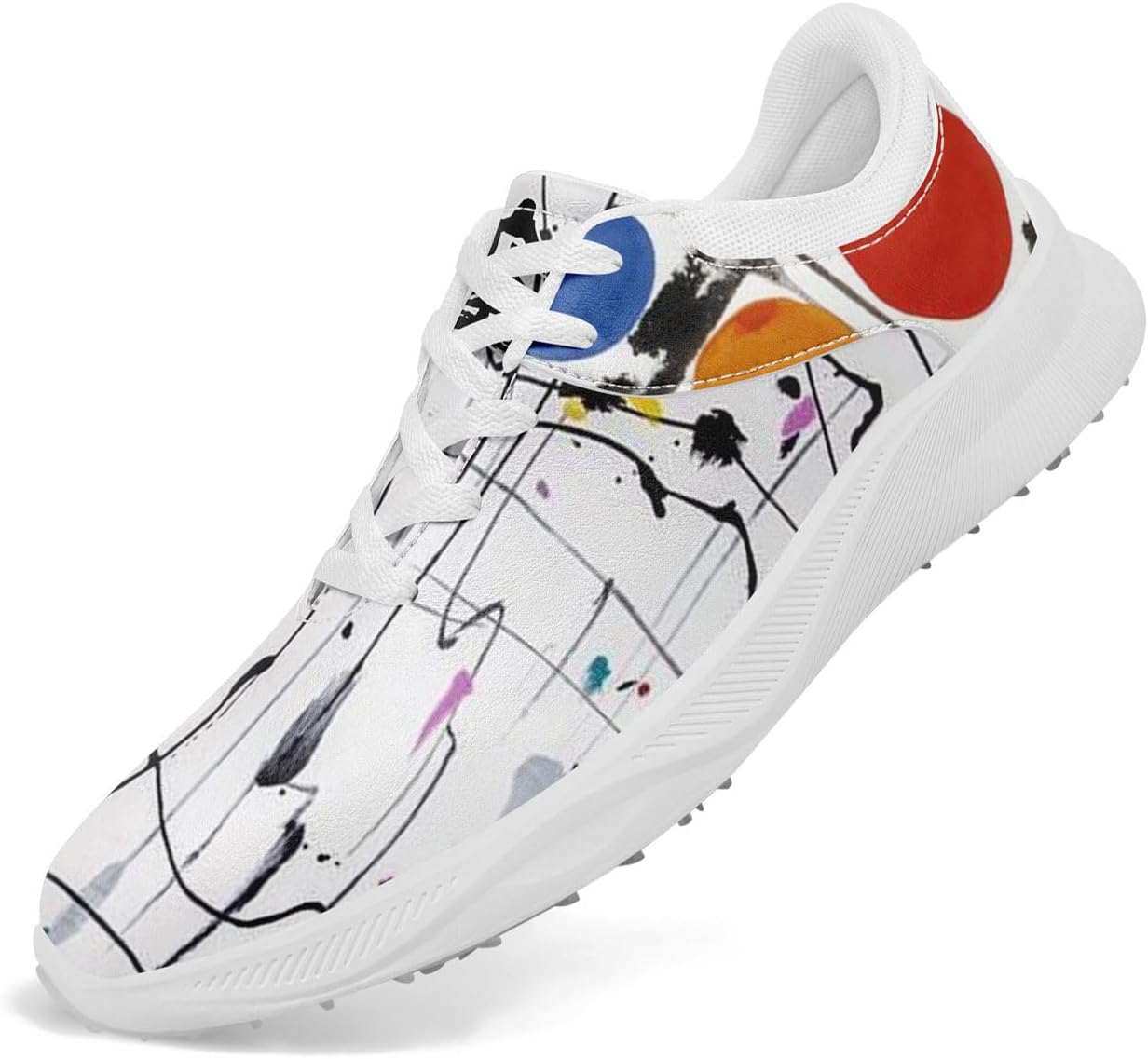 Гольф обувь без шипов для мужчин и женщин, художественный дизайн, дышащие, водонепроницаемые модные спортивные кроссовки для гольфа с вентиляцией на пятке Onegam, белый/красный/синий/желтый
Гольф обувь без шипов для мужчин и женщин, художественный дизайн, дышащие, водонепроницаемые модные спортивные кроссовки для гольфа с вентиляцией на пятке Onegam, белый/красный/синий/желтый