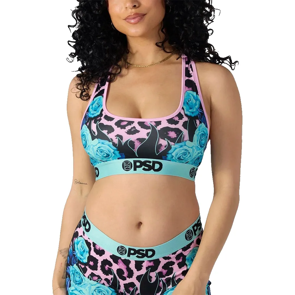 Спортивный бюстгальтер Psd Sb Floral Leopard sports bra, синий
Спортивный бюстгальтер Psd Sb Floral Leopard sports bra, синий