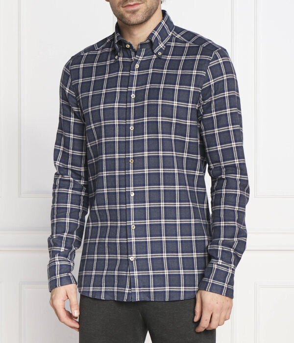 Рубашка мужская Stenströms хлопковая в клетку, синий
Рубашка мужская Stenströms хлопковая в клетку, синий