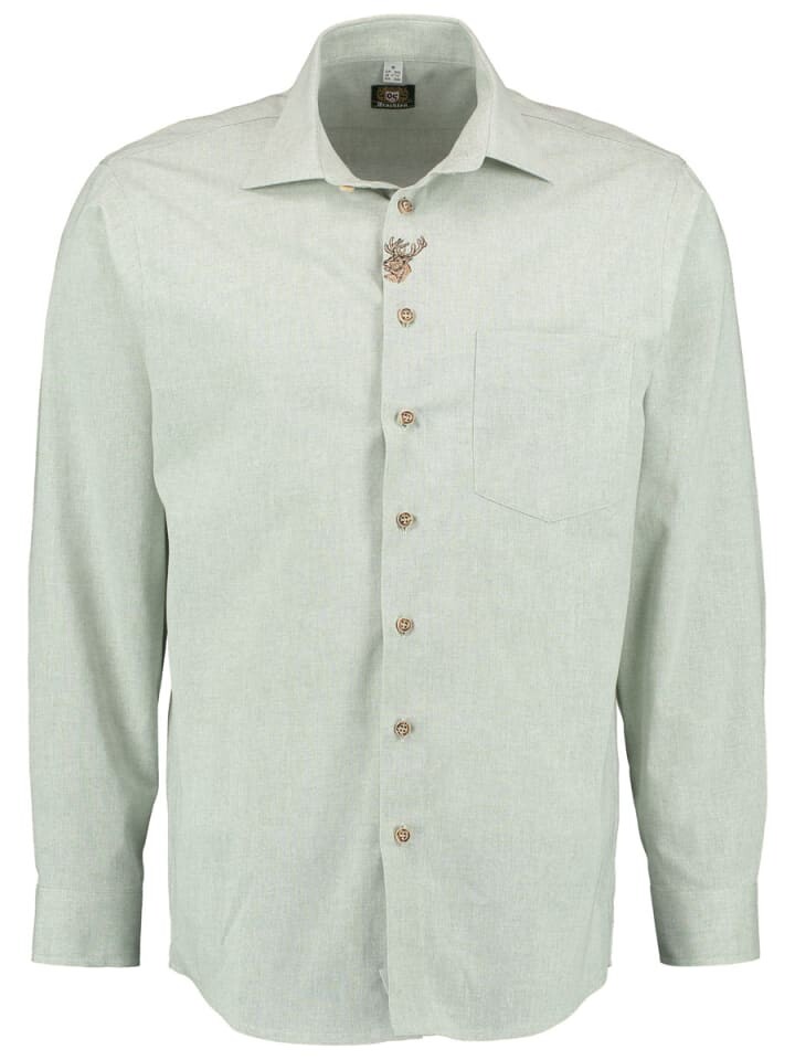 Рубашка OS-Trachten Ebosu, цвет mittelgrün
Рубашка OS-Trachten Ebosu, цвет mittelgrün