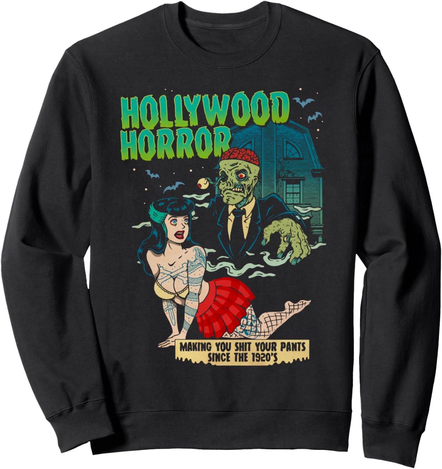 Толстовка с изображением зомби из голливудского фильма ужасов, в стиле пин-ап, с надписью «Крик», черная Monsters And Martians, Черный, Толстовка с изображением зомби из голливудского фильма ужасов, в стиле пин-ап, с надписью «Крик», черная Monsters And M
Толстовка с изображением зомби из голливудского фильма ужасов, в стиле пин-ап, с надписью «Крик», черная Monsters And Martians, Черный, Толстовка с изображением зомби из голливудского фильма ужасов, в стиле пин-ап, с надписью «Крик», черная Monsters And M