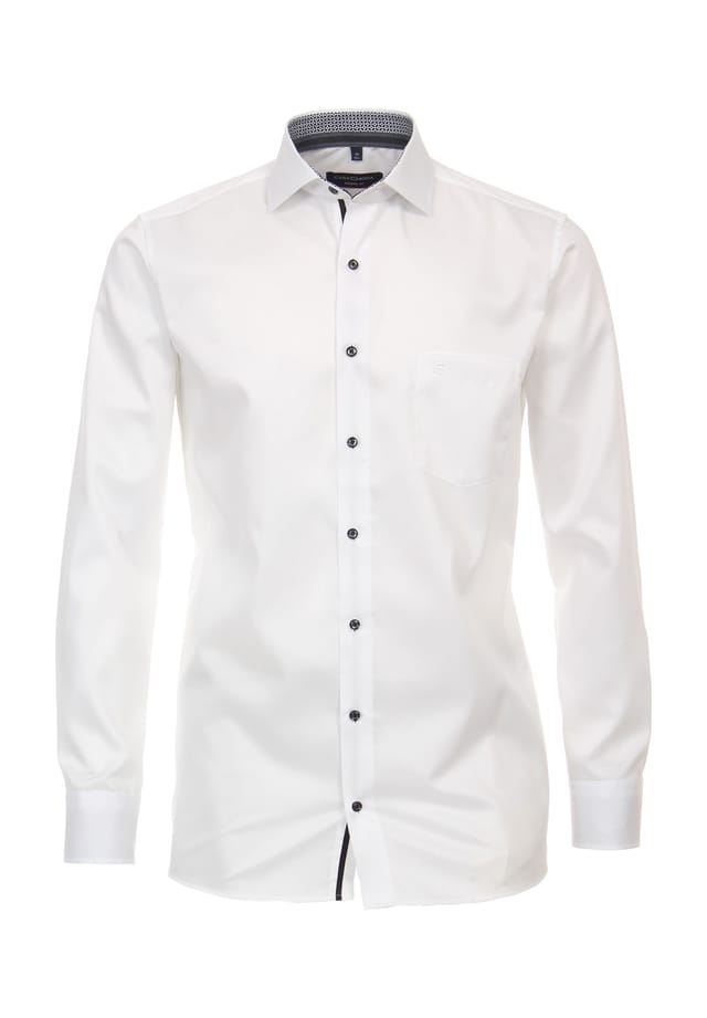 Деловая рубашка простого современного покроя Casamoda, белый 
Деловая рубашка простого современного покроя Casamoda, белый