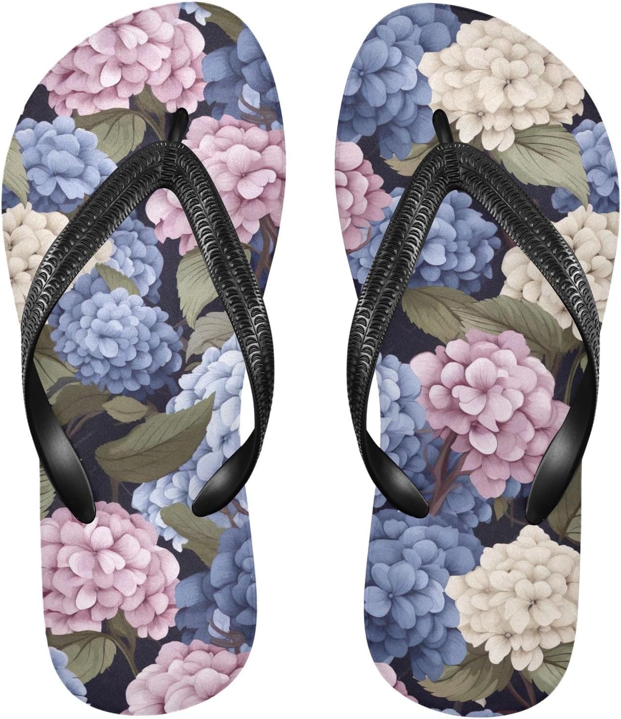 Вьетнамки с цветами гортензии для пляжа и душа, резиновые нескользящие летние шлепанцы для женщин и мужчин Sinestour, Hydrangea Flower
Вьетнамки с цветами гортензии для пляжа и душа, резиновые нескользящие летние шлепанцы для женщин и мужчин Sinestour, Hydrangea Flower