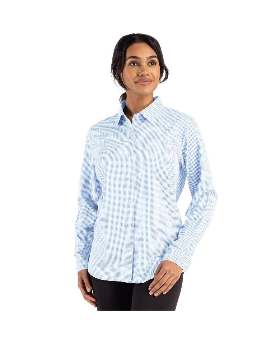 Женская рубашка с длинными рукавами Skyline Epic Confidence из переработанной клетчатой ткани Cutter & Buck, Atlas/white
Женская рубашка с длинными рукавами Skyline Epic Confidence из переработанной клетчатой ткани Cutter & Buck, Atlas/white