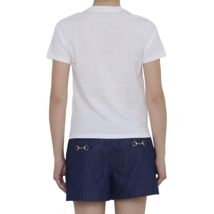 Футболка женская Gucci, белый / красный / зеленый
Футболка женская Gucci, белый / красный / зеленый