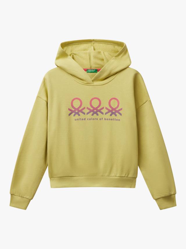 Детская худи с логотипом из хлопка Benetton, Green
Детская худи с логотипом из хлопка Benetton, Green