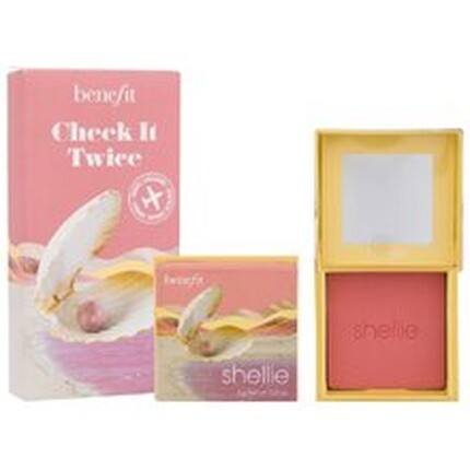 Румяна Benefit Shellie Blush Cheek It Twice 6 г, теплый оттенок Seashell-Pink
Румяна Benefit Shellie Blush Cheek It Twice 6 г, теплый оттенок Seashell-Pink