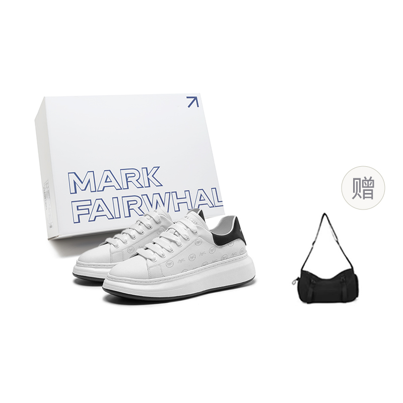 Дышащие низкие стильные скейтбордические кроссовки мужские FAIRWHALE, бело-абрикосовые 
Дышащие низкие стильные скейтбордические кроссовки мужские FAIRWHALE, бело-абрикосовые