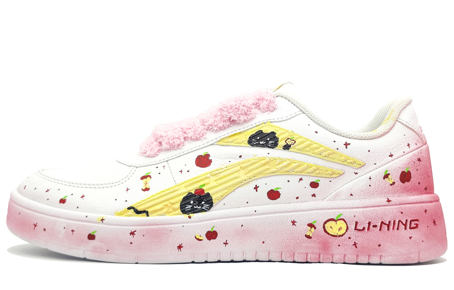 LINING Лининг противоскользящие и износостойкие легкие низкие скейтерские кроссовки мужские бело-розовые, цвет White Pink
LINING Лининг противоскользящие и износостойкие легкие низкие скейтерские кроссовки мужские бело-розовые, цвет White Pink