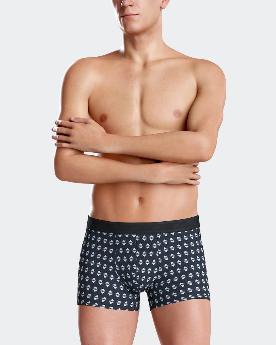 Мужские трикотажные боксерские шорты с принтом в синем цвете Impetus, тёмно-синий
Мужские трикотажные боксерские шорты с принтом в синем цвете Impetus, тёмно-синий