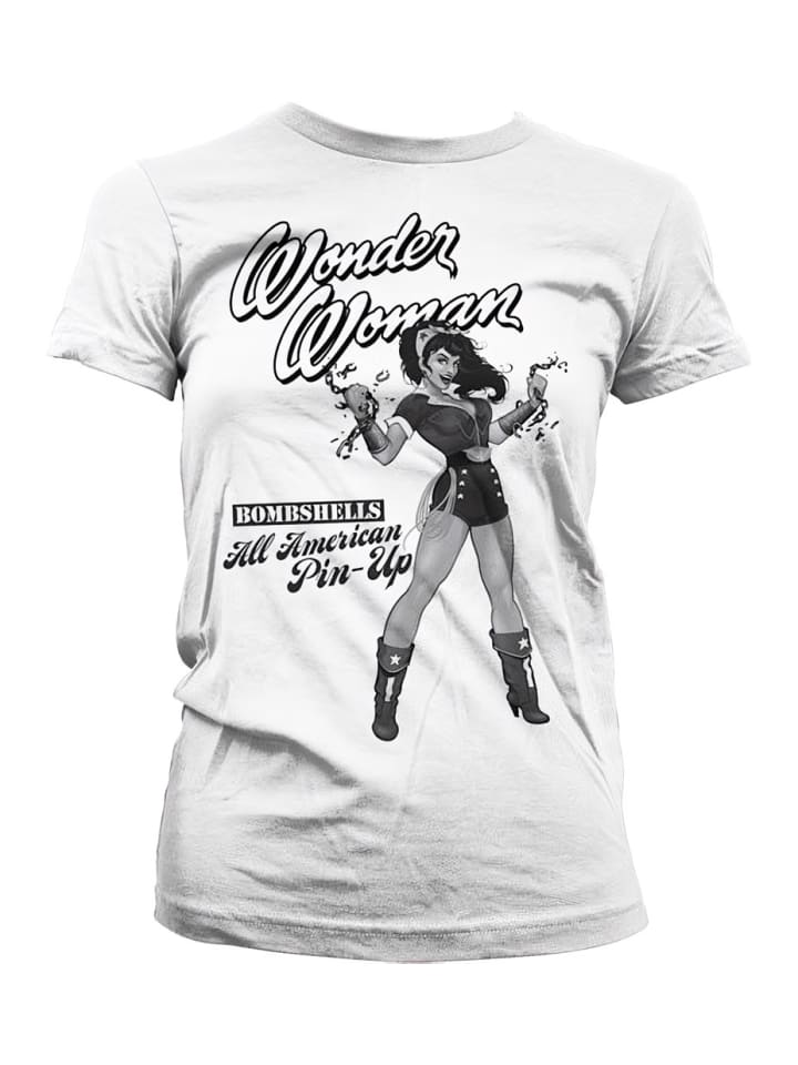 Белая рубашка WONDER WOMAN
Белая рубашка WONDER WOMAN