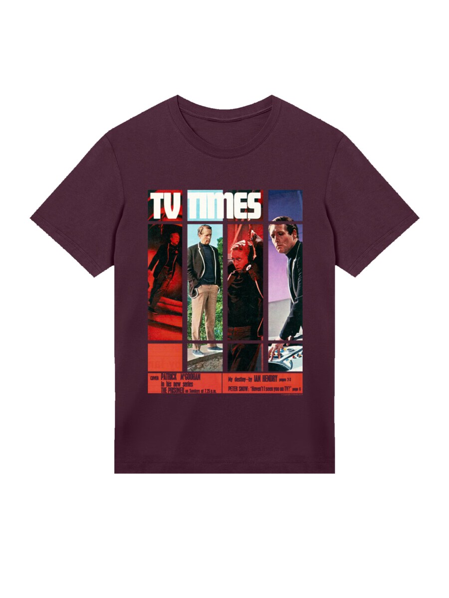 Рубашка F4NT4STIC TV Times Patrick McGoohan The Prisoner 1967 Cover, темно-фиолетовый
Рубашка F4NT4STIC TV Times Patrick McGoohan The Prisoner 1967 Cover, темно-фиолетовый