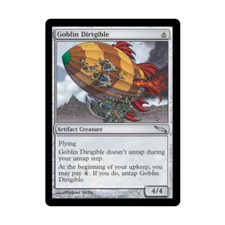 CCG Гоблинский дирижабль (U), MTG - Mirrodin
CCG Гоблинский дирижабль (U), MTG - Mirrodin