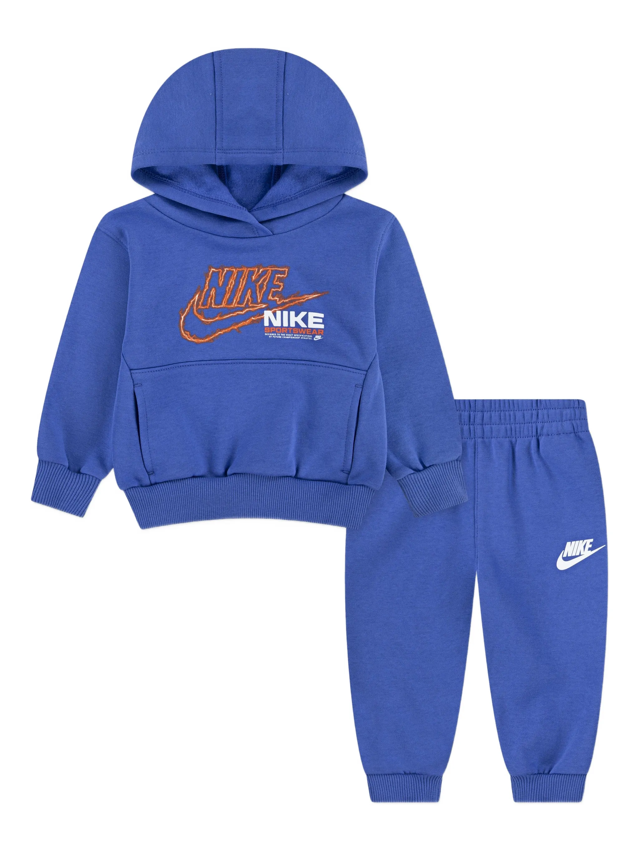 Спортивный костюм с логотипом Nike Kids, синий
Спортивный костюм с логотипом Nike Kids, синий