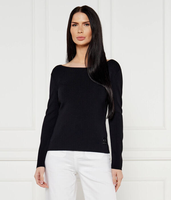 Блуза женская Armani Exchange с вырезом, черный
Блуза женская Armani Exchange с вырезом, черный