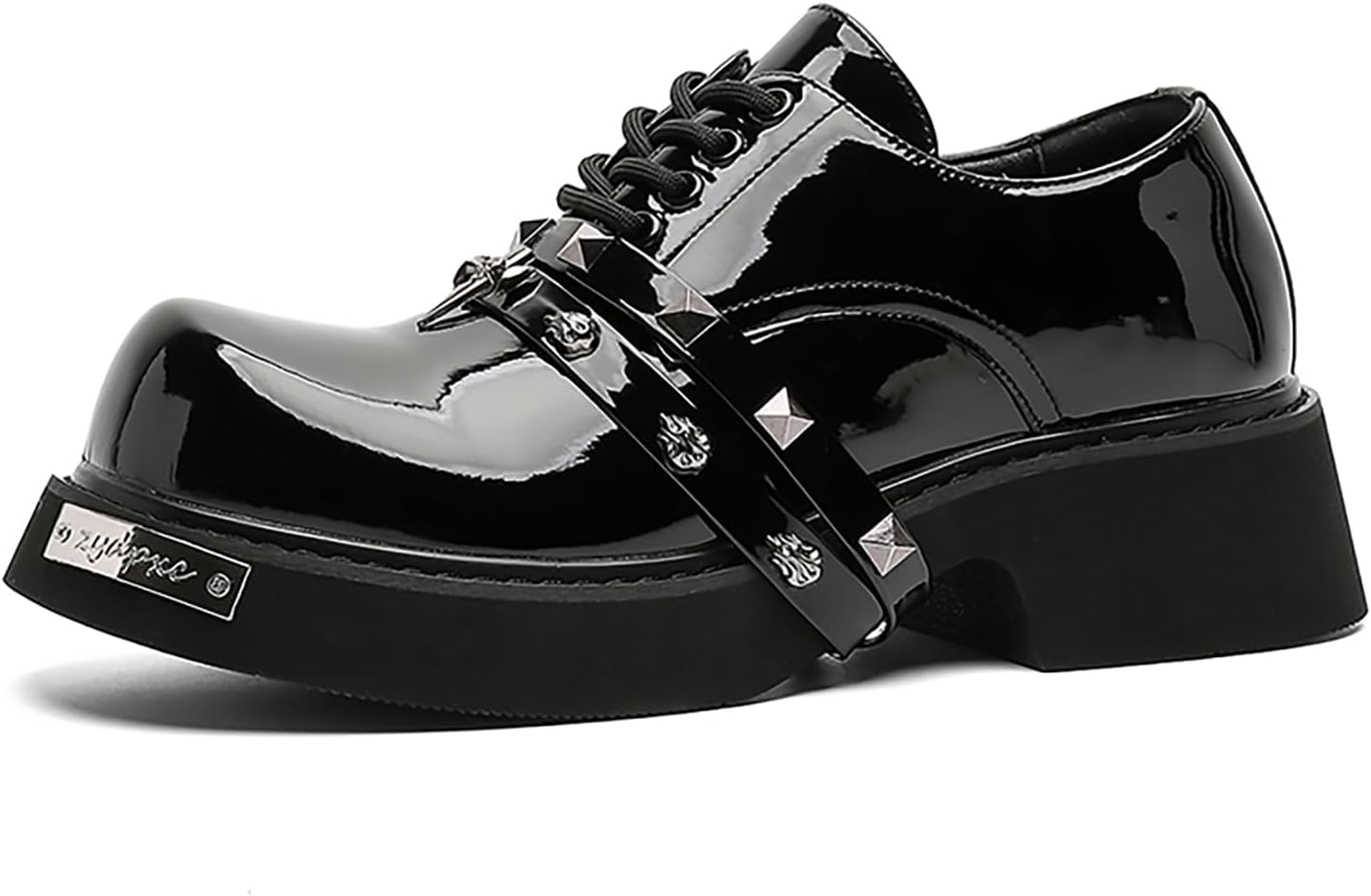 Мужские оксфорды на массивной платформе из лакированной кожи с градиентом Bwseobg, черный
Мужские оксфорды на массивной платформе из лакированной кожи с градиентом Bwseobg, черный