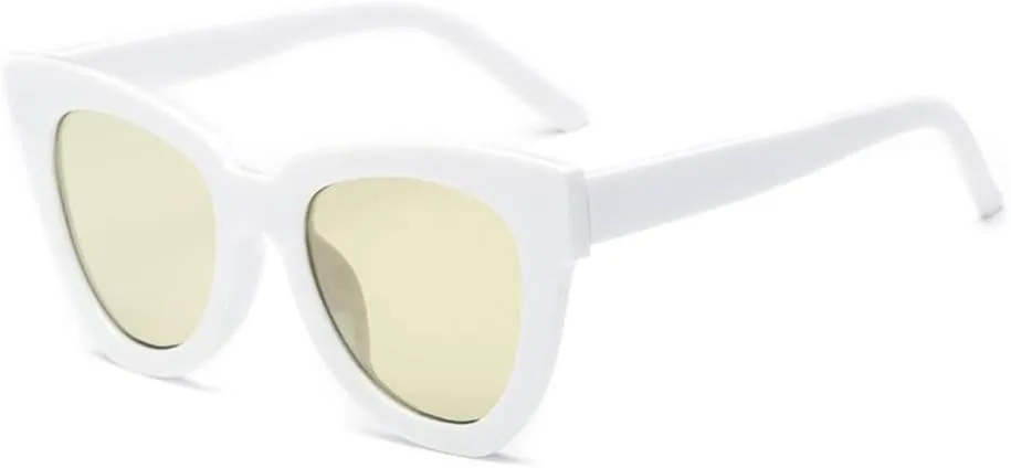 Солнцезащитные очки UV400 с градиентной расцветкой «кошачий глаз» для женщин и мужчин, для бега и занятий спортом на открытом воздухе UYPTK, White Yellow
Солнцезащитные очки UV400 с градиентной расцветкой «кошачий глаз» для женщин и мужчин, для бега и занятий спортом на открытом воздухе UYPTK, White Yellow