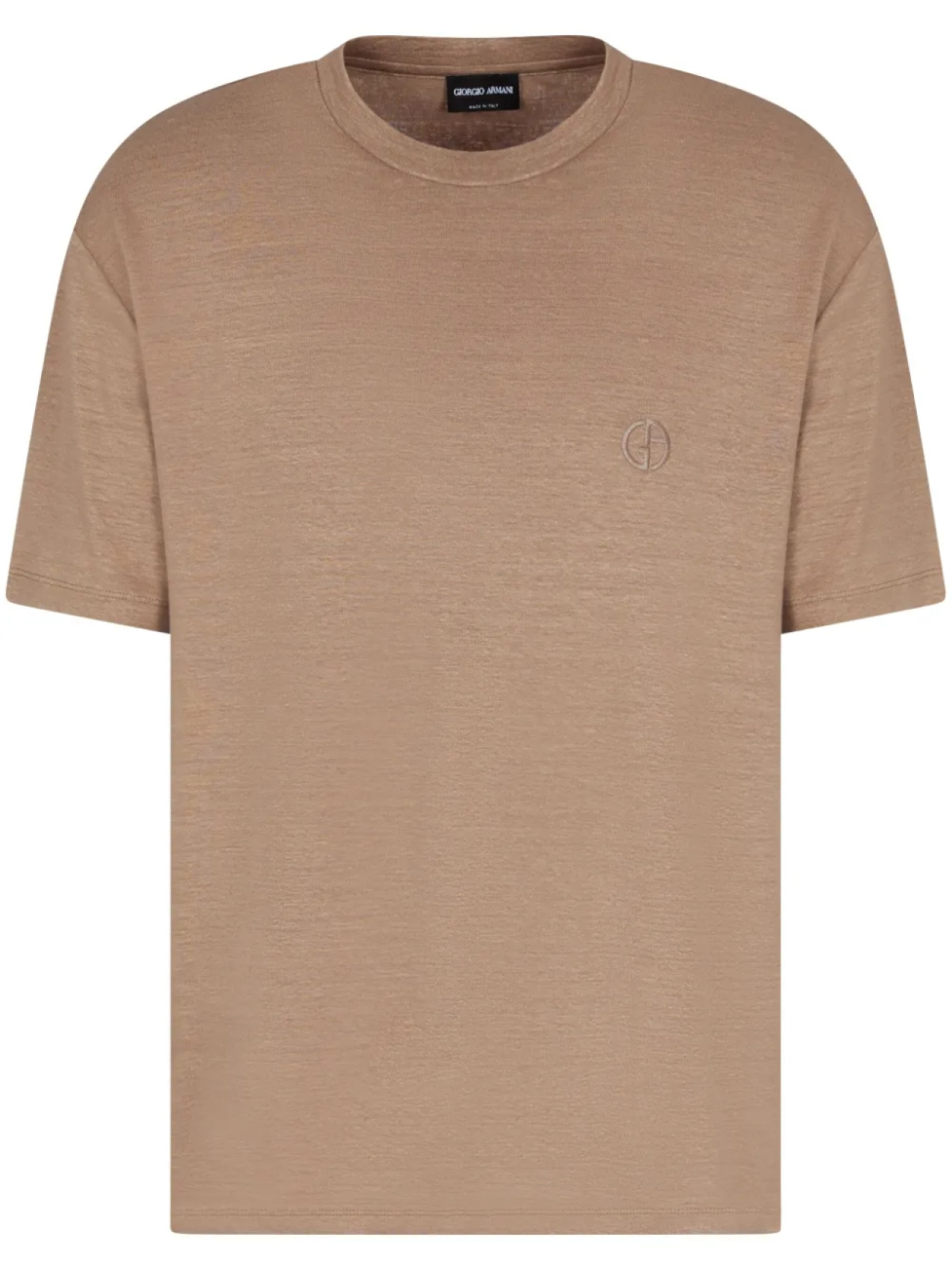 Футболка с вышитым логотипом Giorgio Armani, нейтральный
Футболка с вышитым логотипом Giorgio Armani, нейтральный