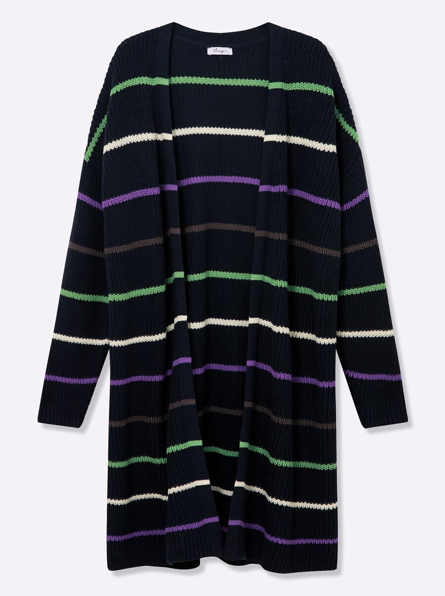 Вязаный кардиган SHEEGO, темно-синий
Вязаный кардиган SHEEGO, темно-синий