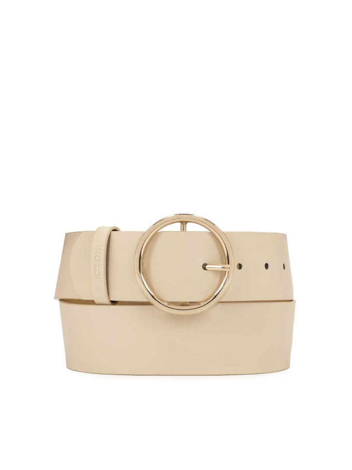Ремень Kazar, кремовый
Ремень Kazar, кремовый