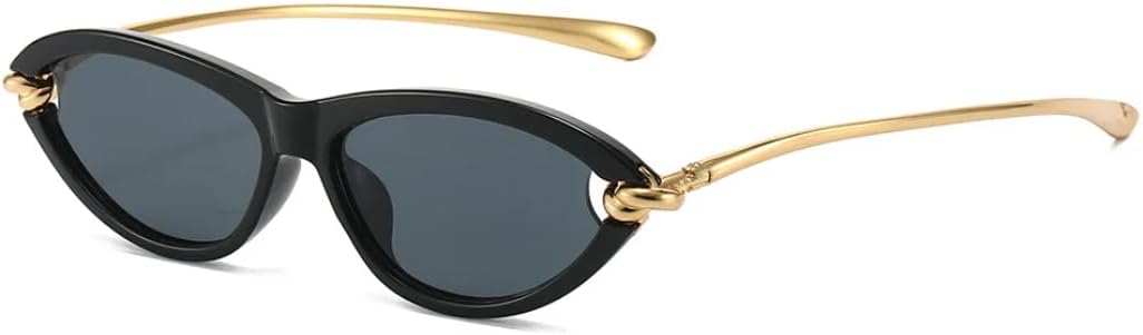 Винтажные солнцезащитные очки с узлом на дужках для женщин, модные, с градиентным черным покрытием, элегантные, для вождения, с защитой от УФ-излучения UV400 VFDHN, 6246-c1
Винтажные солнцезащитные очки с узлом на дужках для женщин, модные, с градиентным черным покрытием, элегантные, для вождения, с защитой от УФ-излучения UV400 VFDHN, 6246-c1