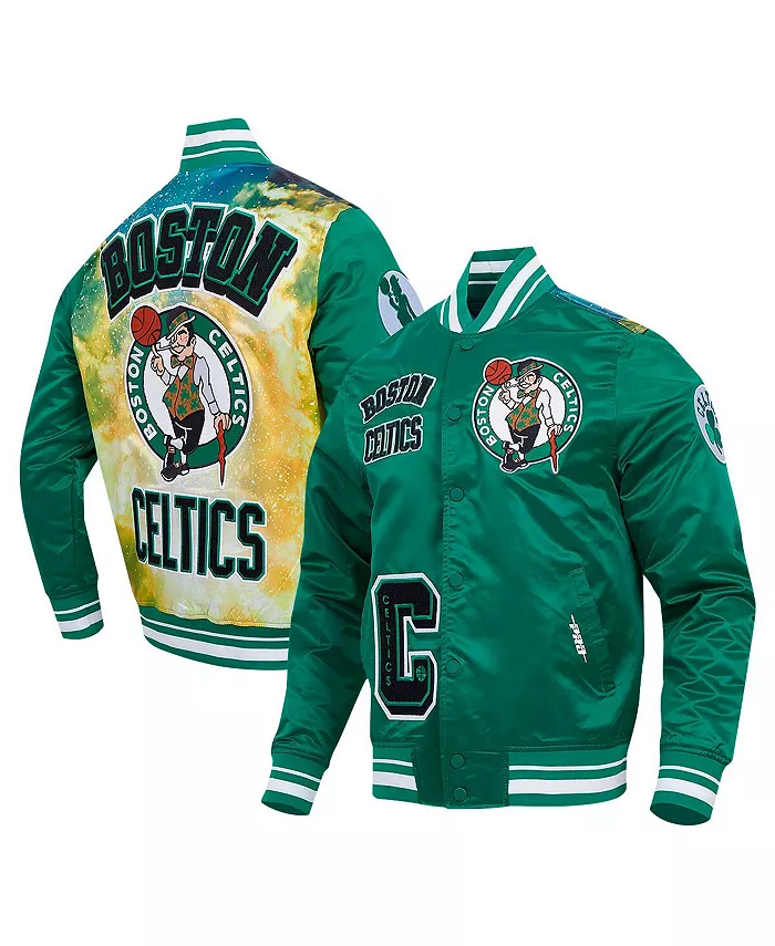 Мужская куртка на молнии Kelly Green Boston Celtics из сатина с сублимацией Pro Standard
Мужская куртка на молнии Kelly Green Boston Celtics из сатина с сублимацией Pro Standard