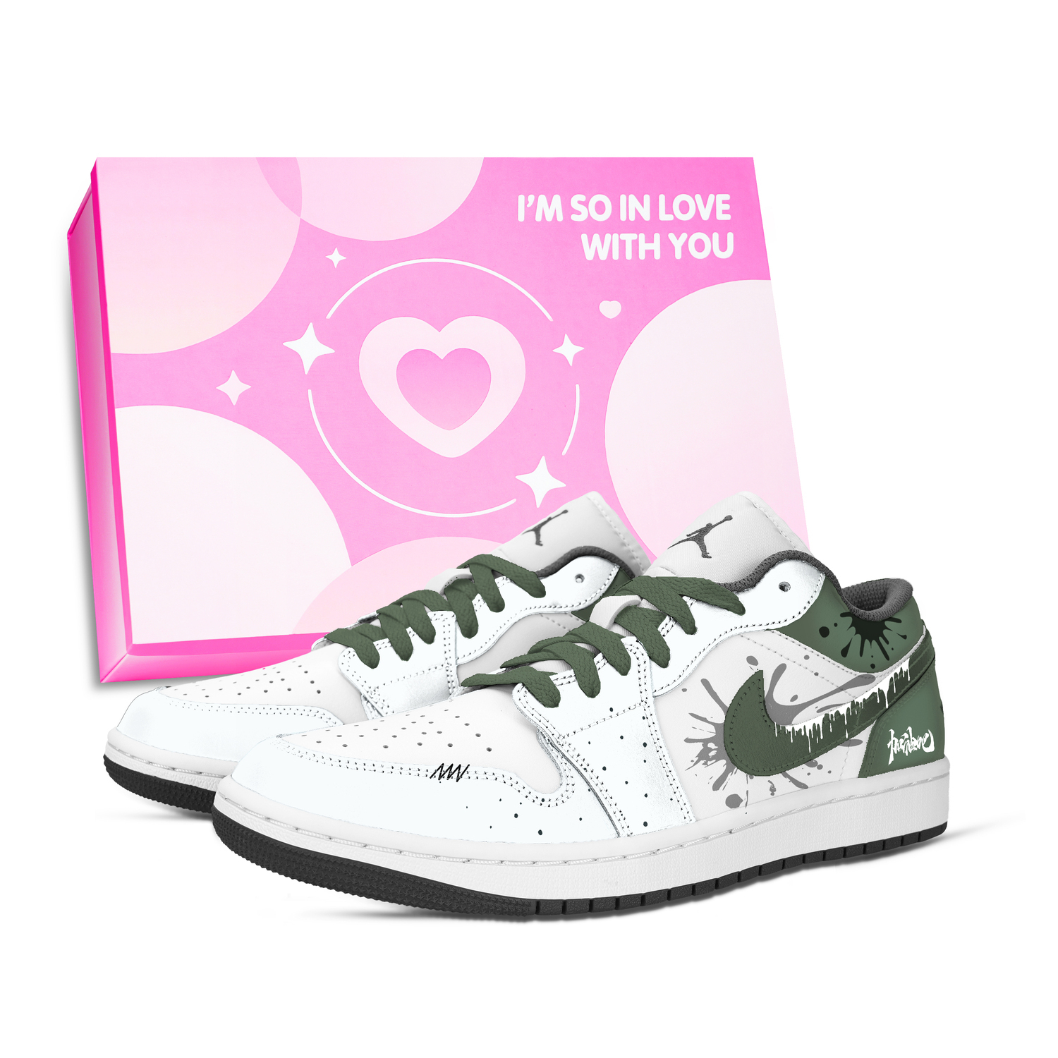 Кроссовки баскетбольные Air 1 Full Power Burn Unisex White Green низкие устойчивые к истиранию винтажные Jordan, белый зеленый
Кроссовки баскетбольные Air 1 Full Power Burn Unisex White Green низкие устойчивые к истиранию винтажные Jordan, белый зеленый