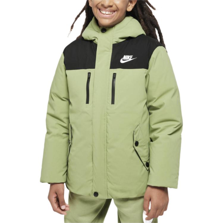Nike Пуховик down oil green для подростков
Nike Пуховик down oil green для подростков