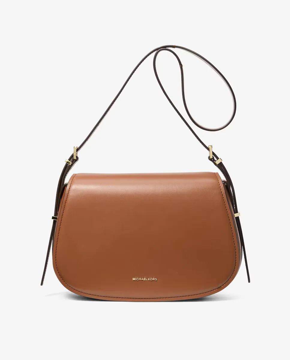 Женская кожаная сумка через плечо Lydia с золотыми деталями Michael Michael Kors, коричневый
Женская кожаная сумка через плечо Lydia с золотыми деталями Michael Michael Kors, коричневый