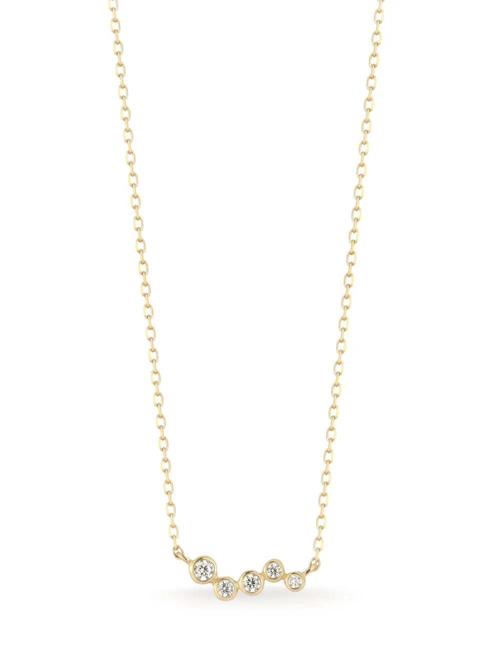 Колье Mini Wave из желтого золота с бриллиантами Mateo, золотой
Колье Mini Wave из желтого золота с бриллиантами Mateo, золотой