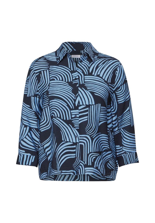 Блузка с длинными рукавами Cecil, синий
Блузка с длинными рукавами Cecil, синий