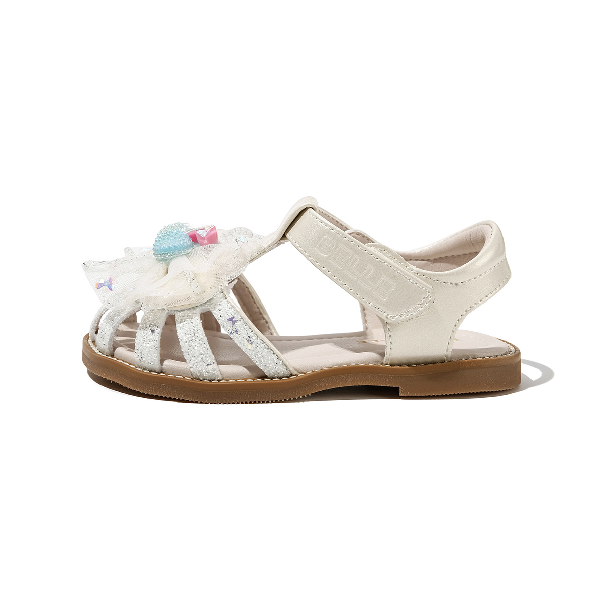 Детские противоскользящие сандалии для детей 3-7 лет BELLE, бежевый
Детские противоскользящие сандалии для детей 3-7 лет BELLE, бежевый