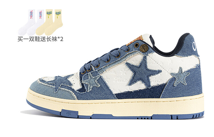 Кроссовки Kaalixto Skateboarding Unisex, белый/серый/синий 
Кроссовки Kaalixto Skateboarding Unisex, белый/серый/синий